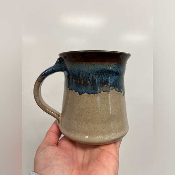 Other - Handmade pottery mug by Neher- awesome colors